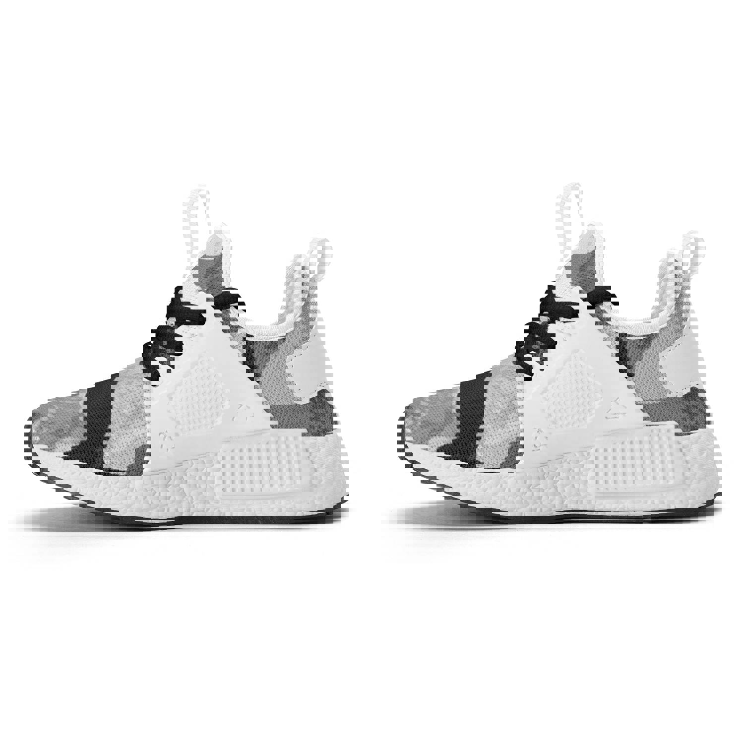 Men's DOPiFiED Tech Camo Mesh Sport Race Sneakers