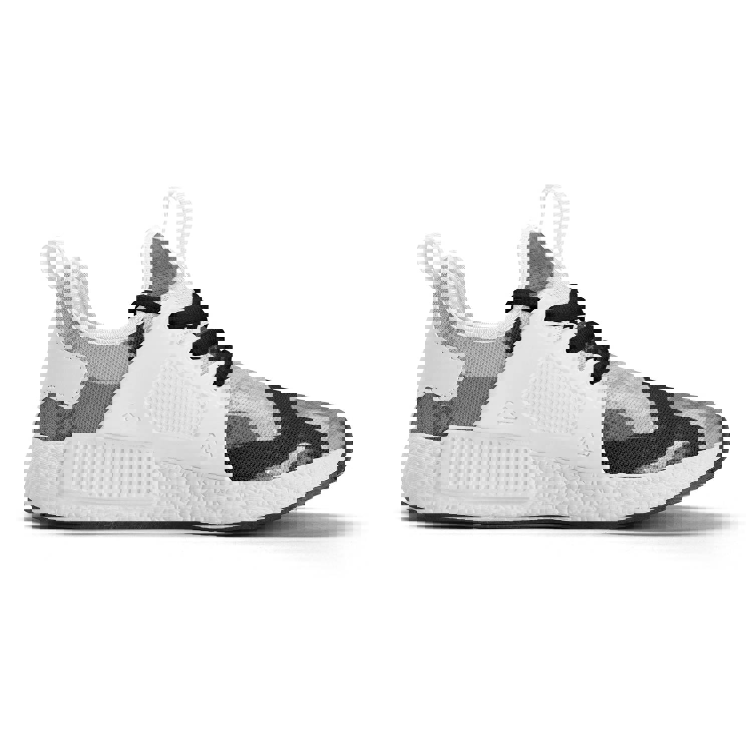 Men's DOPiFiED Tech Camo Mesh Sport Race Sneakers