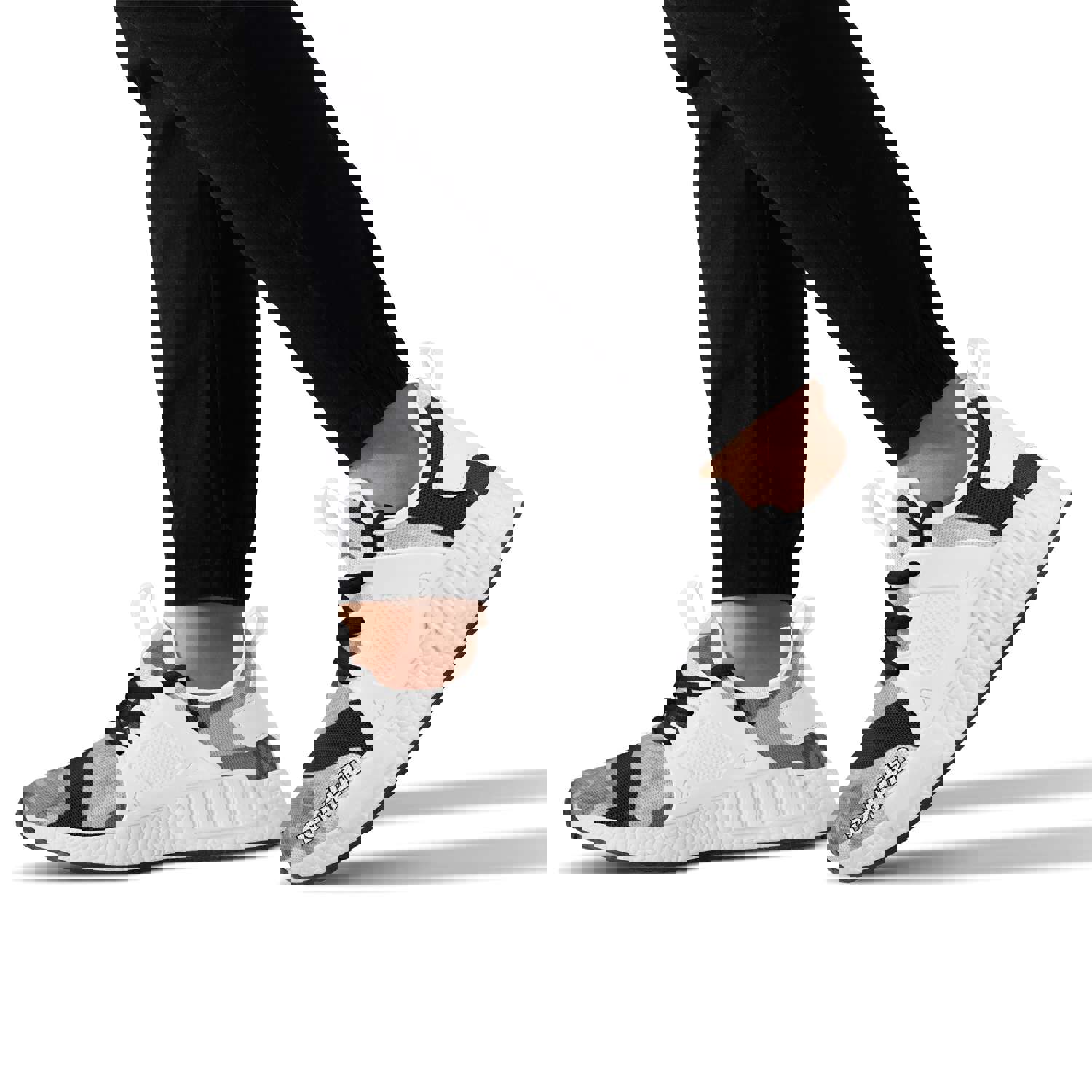 Men's DOPiFiED Tech Camo Mesh Sport Race Sneakers