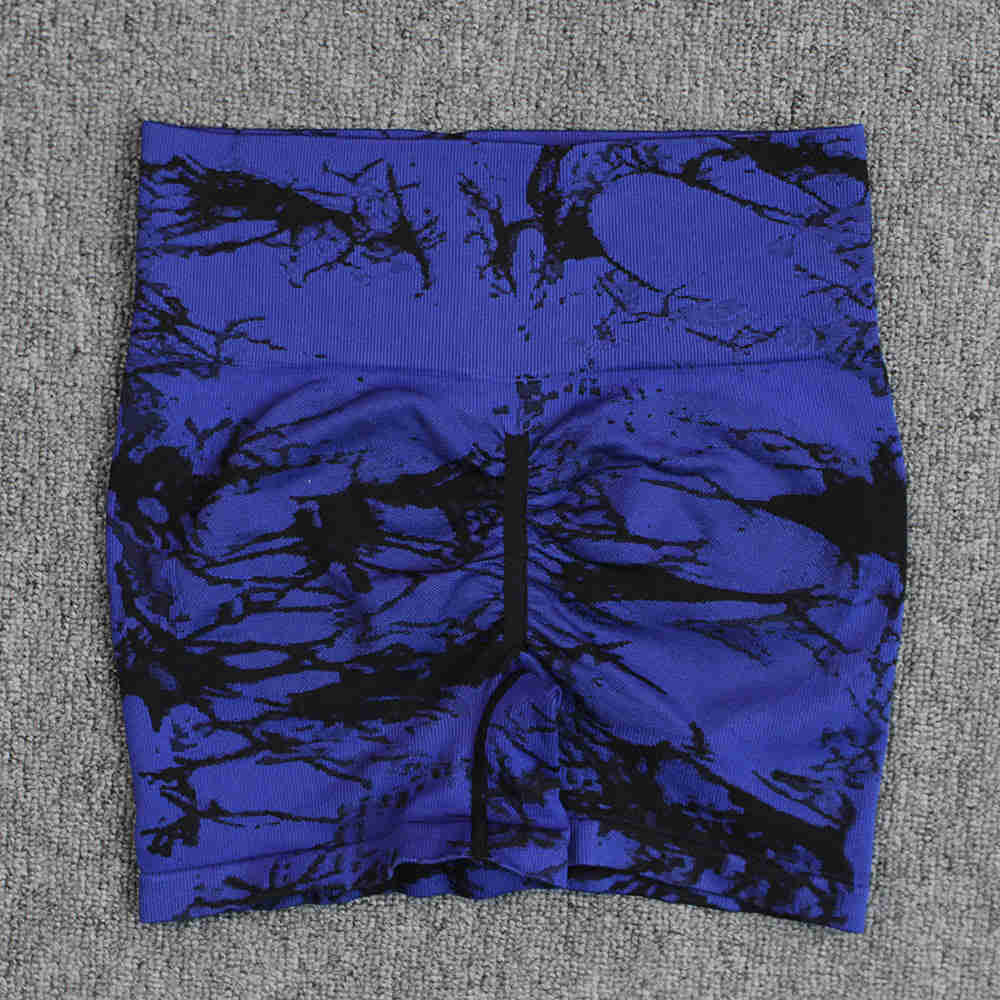 Printed Yoga Fitness Shorts