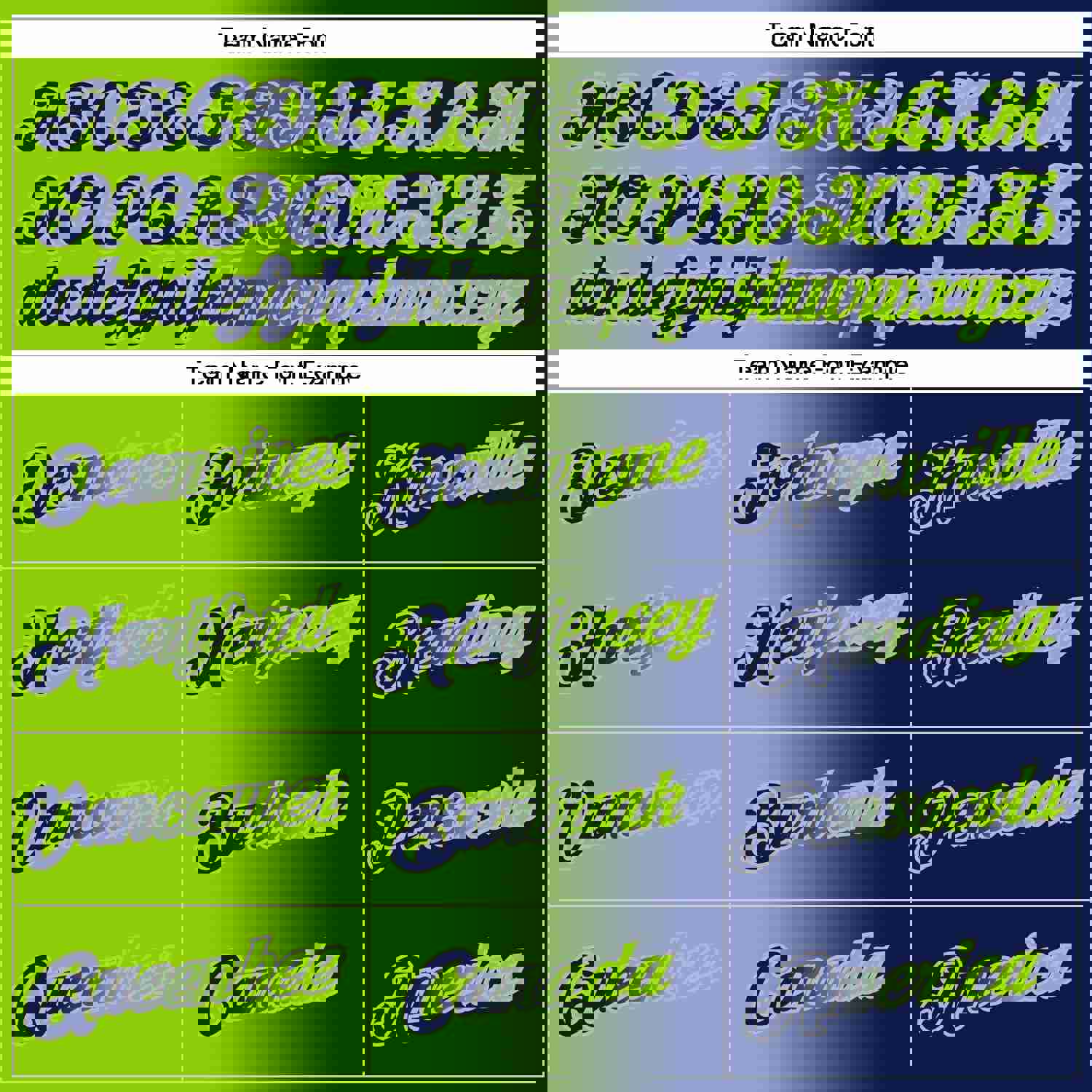 Custom Stitched Navy Neon Green-Gray Gradient Sports Hoodie