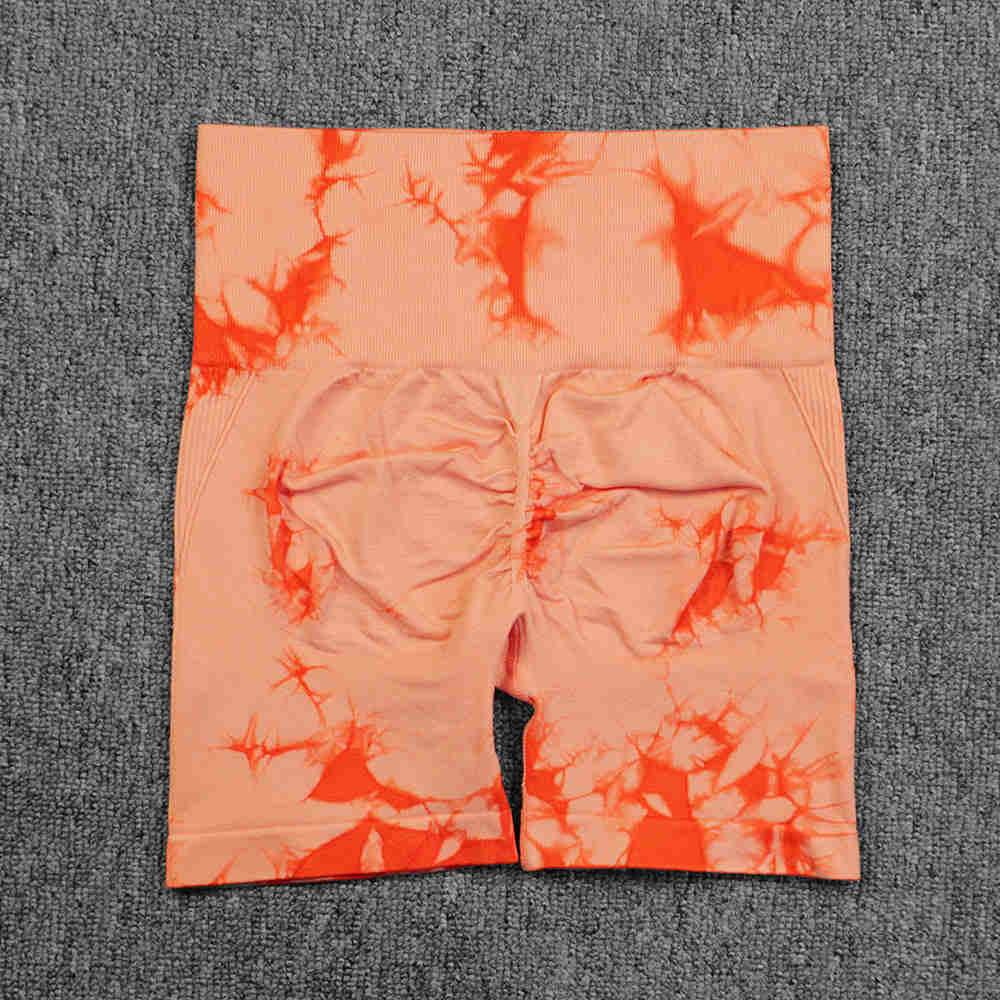 Printed Yoga Fitness Shorts