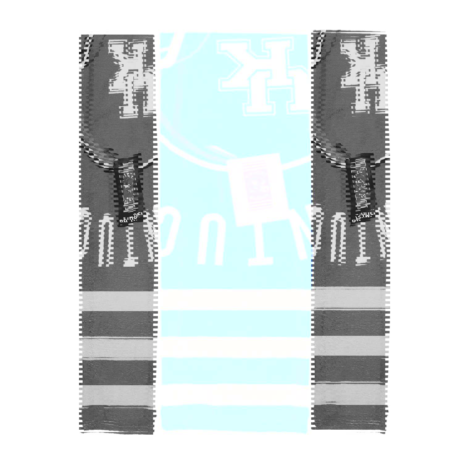 Northwest NCAA Kentucky Wildcats Stripes Beach Towel, 30 x 60 Inches