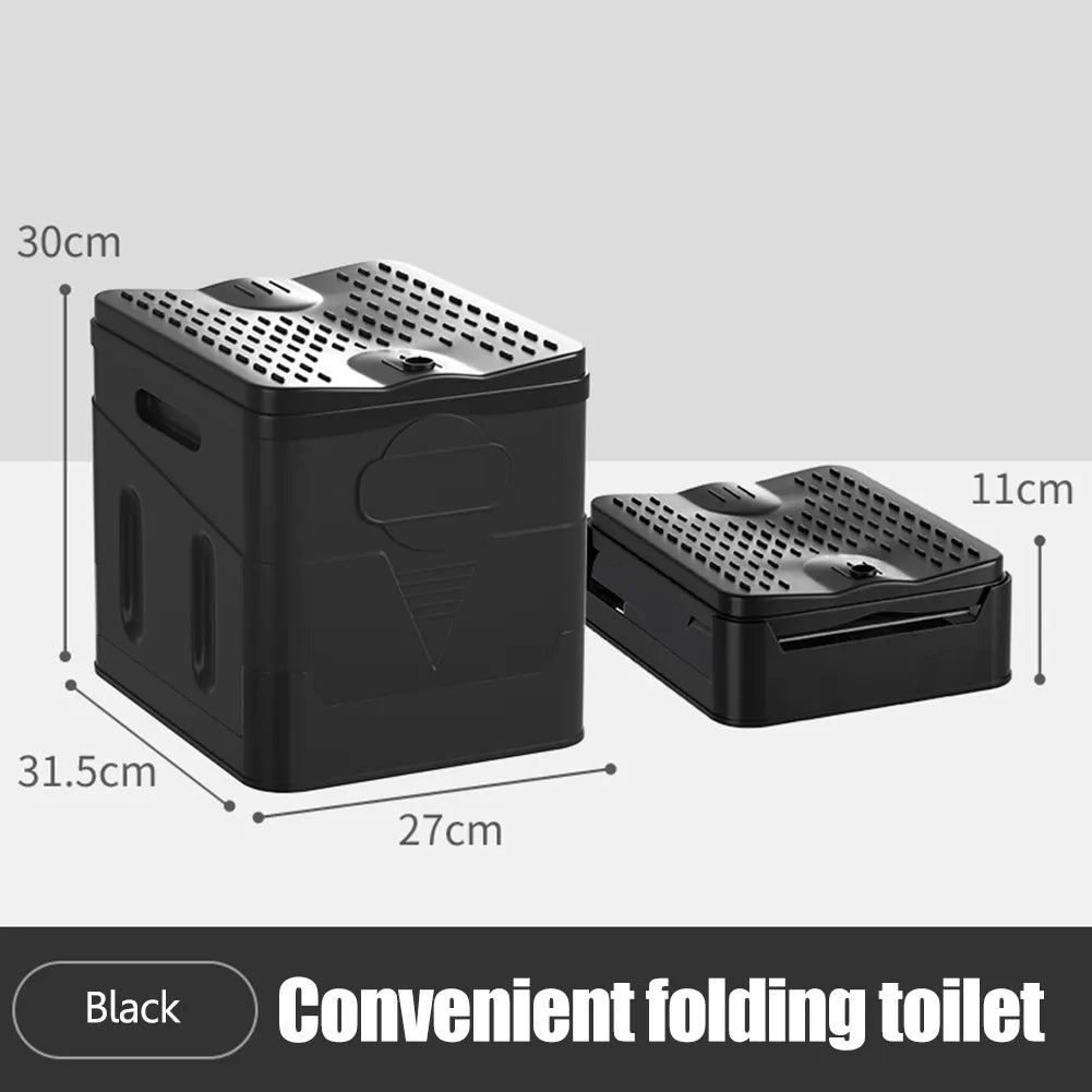 Portable Foldable Waterproof Toilet for Camping and Outdoor Travel