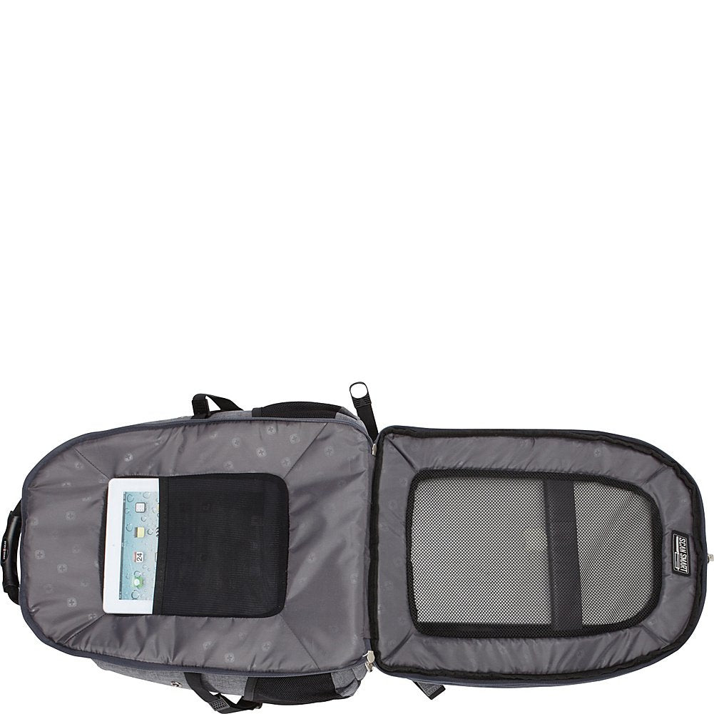 SwissGear 5977 Scansmart TSA Laptop Backpack for Travel, School & Business - Black