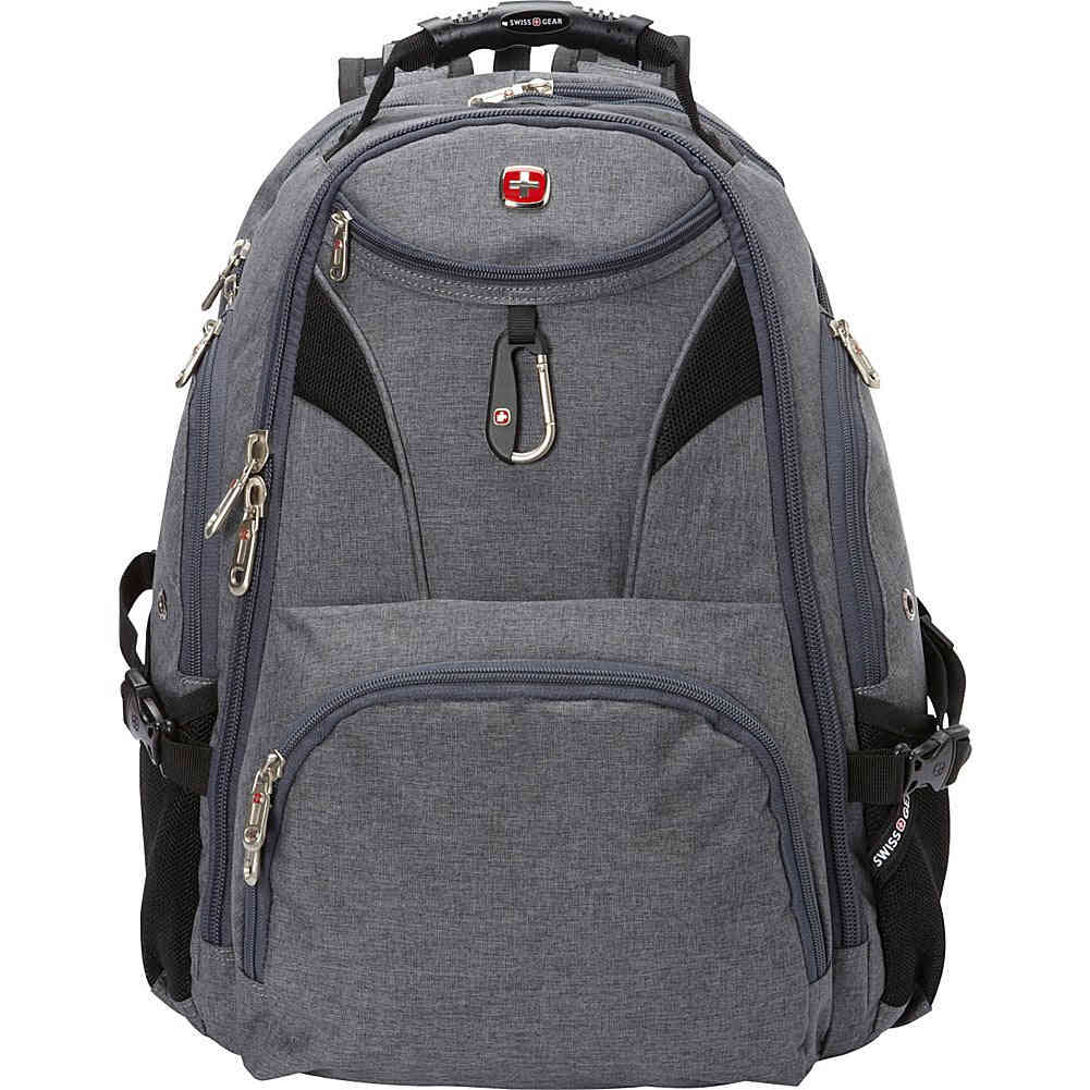SwissGear 5977 Scansmart TSA Laptop Backpack for Travel, School & Business - Black