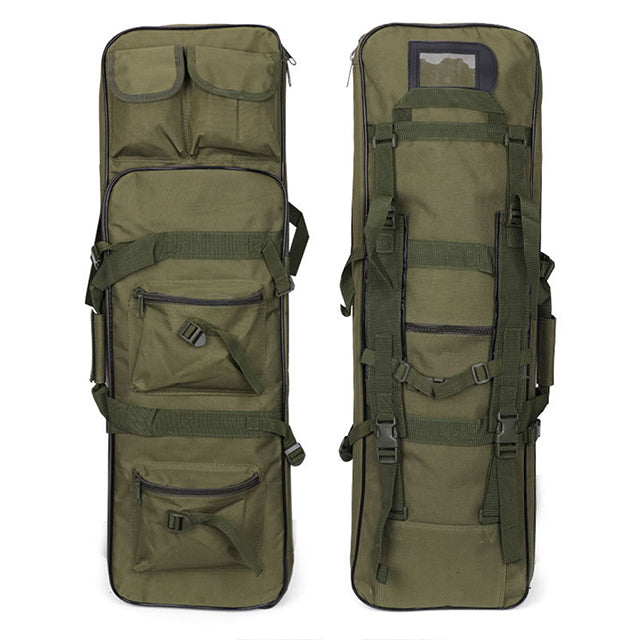TACPRAC Tactical Gun Pack - Camo One-Shoulder Square Hunting & Fishing Pack