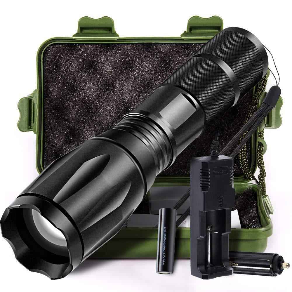 Super Bright LED Tactical Flashlight for Outdoor Adventures