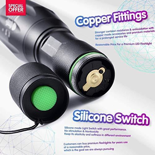 Super Bright LED Tactical Flashlight for Outdoor Adventures