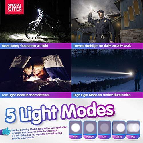 Super Bright LED Tactical Flashlight for Outdoor Adventures