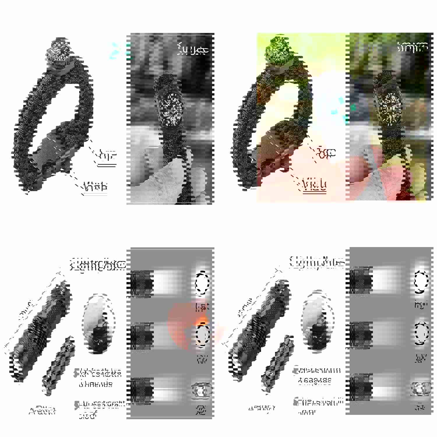 SUPOLOGY 23-in-1 Emergency Survival Gear Kit for Outdoor Adventures