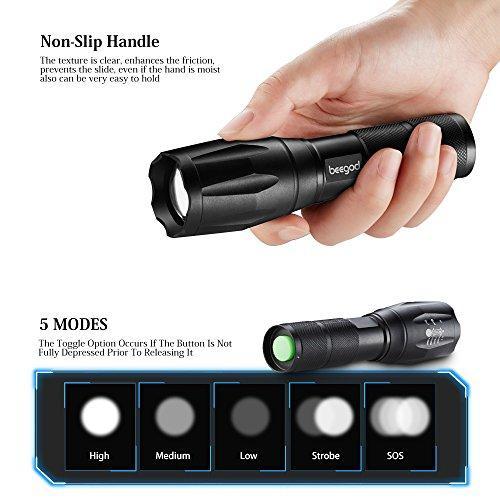 Super Bright LED Tactical Flashlight for Outdoor Adventures