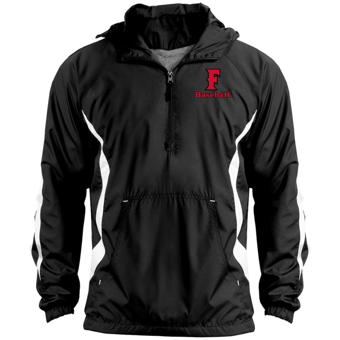 Sport-Tek Unisex Colorblock Raglan Anorak Jacket JST63 – F Baseball