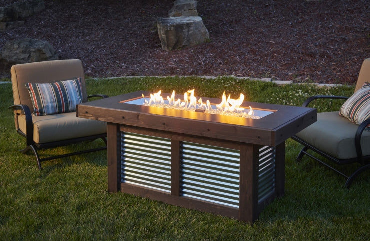 The Outdoor Greatroom Company Protective Denali Brew Fire Pit Table Cover