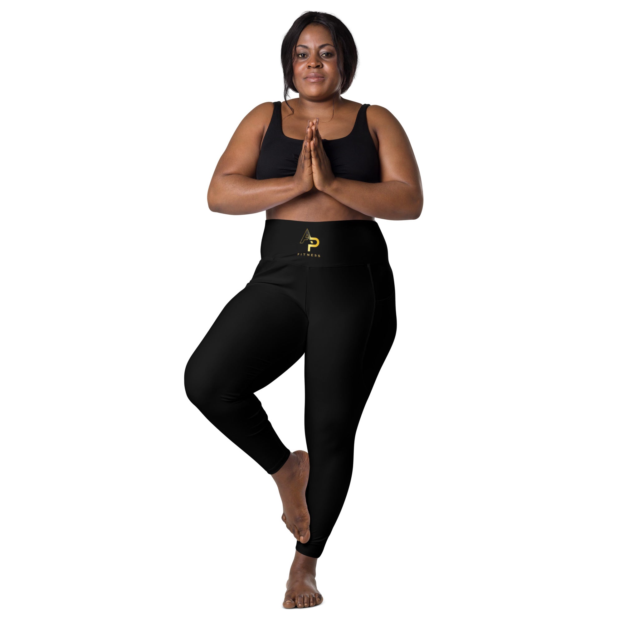 AP Fitness Leggings with Pockets - High-Waisted & Comfortable