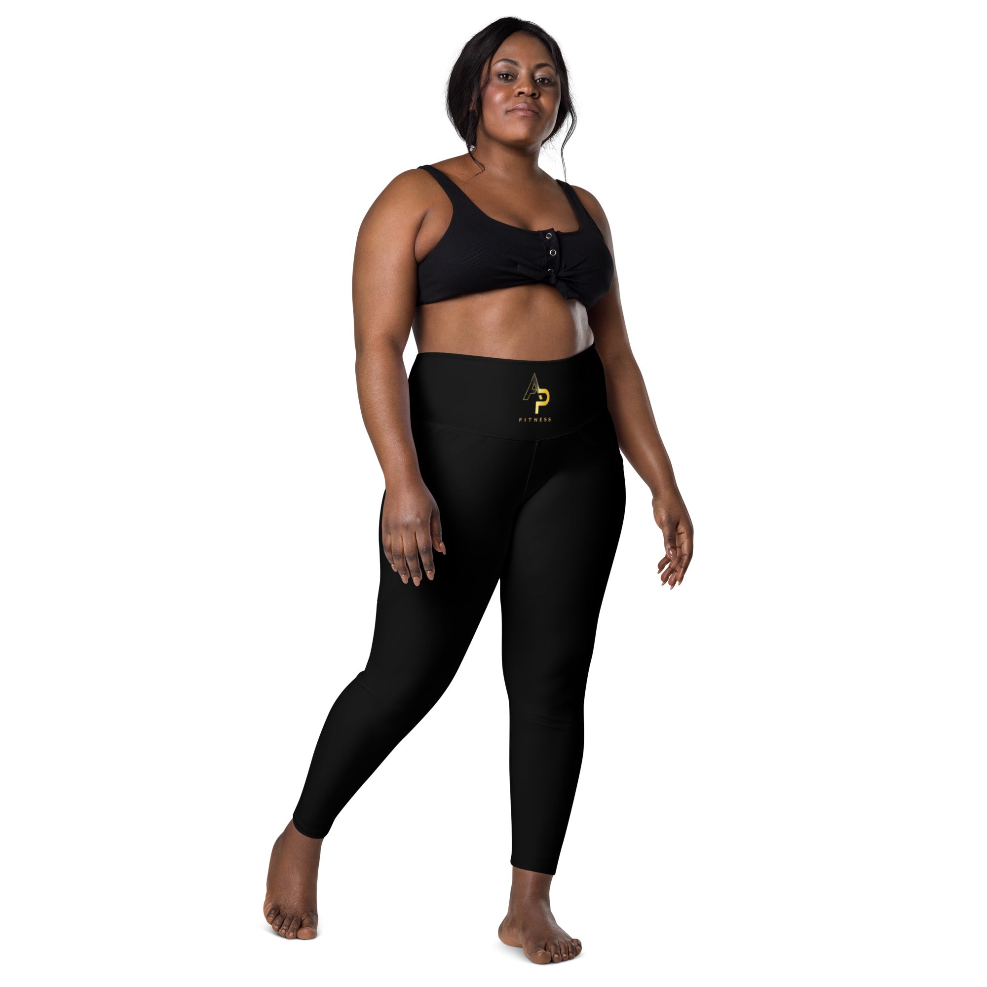 AP Fitness Leggings with Pockets - High-Waisted & Comfortable