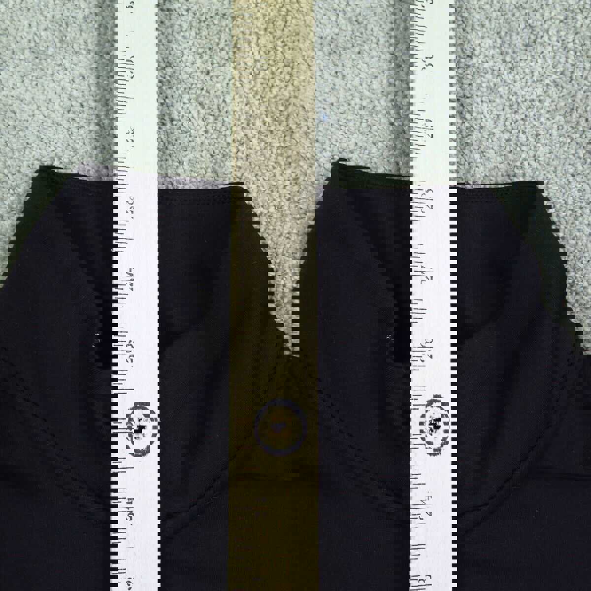 Reebok Women's Black Medium Activewear 1/4 Zip Long Sleeve Sports Top