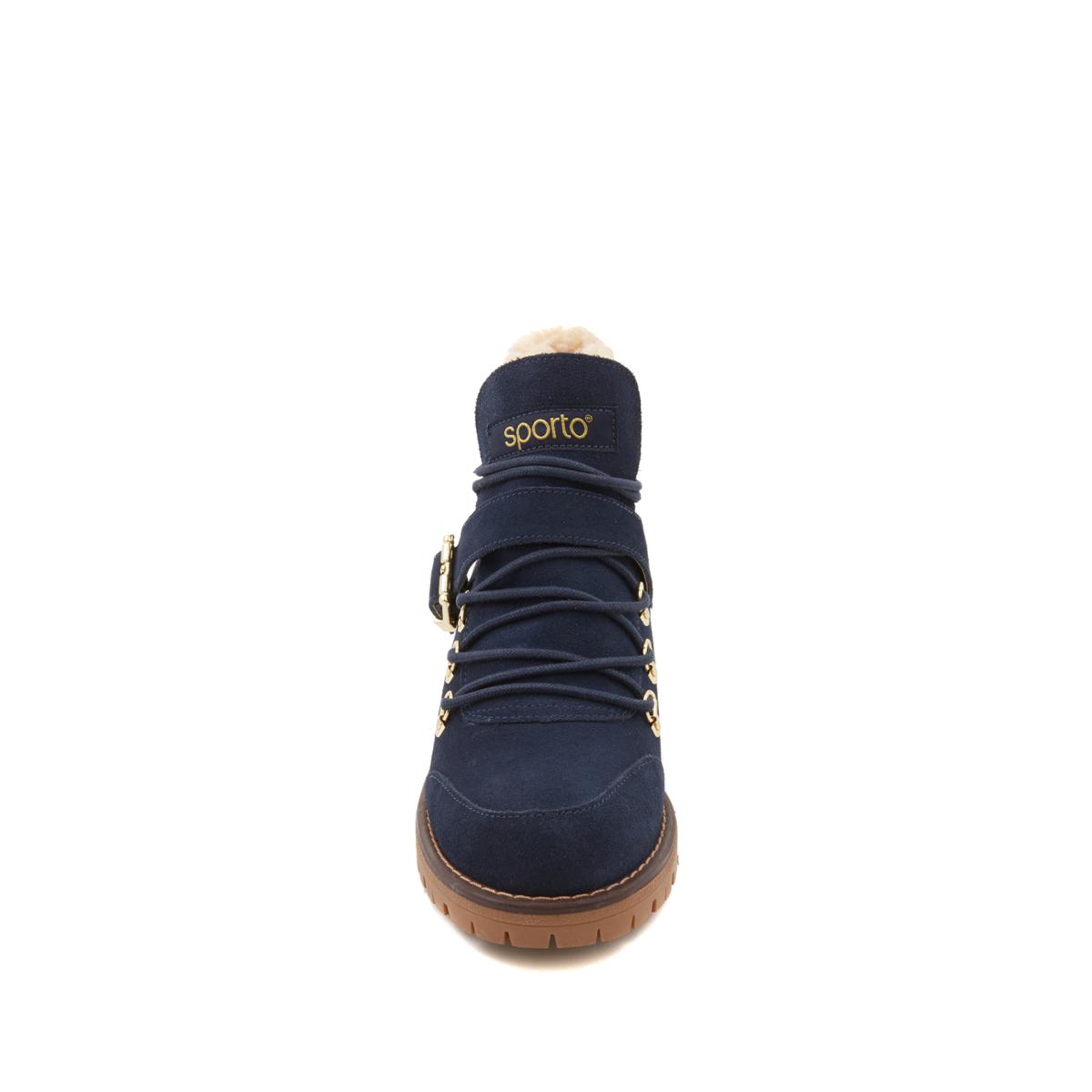 Sporto Katie Waterproof Suede Lace-Up Boot