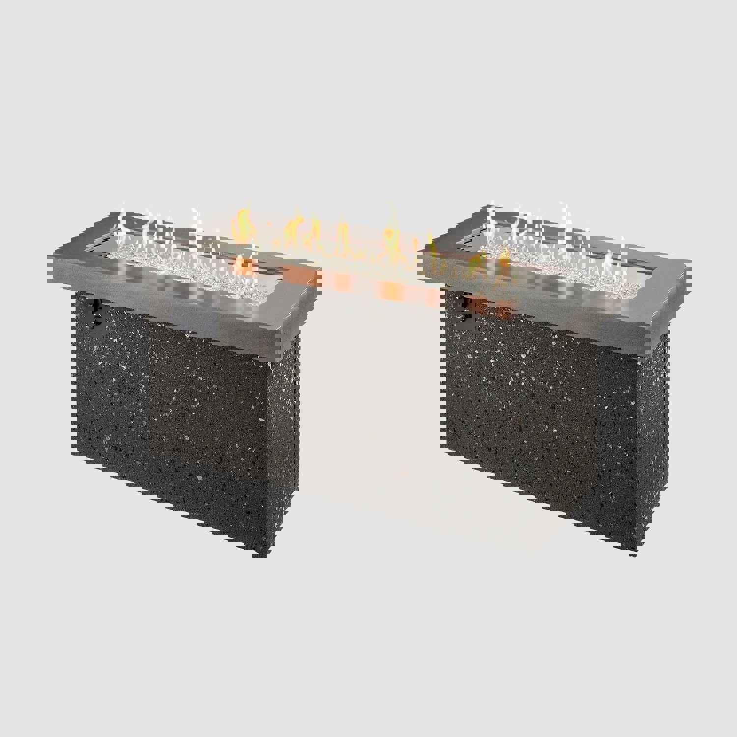 Key Largo Linear Gas Fire Pit Table