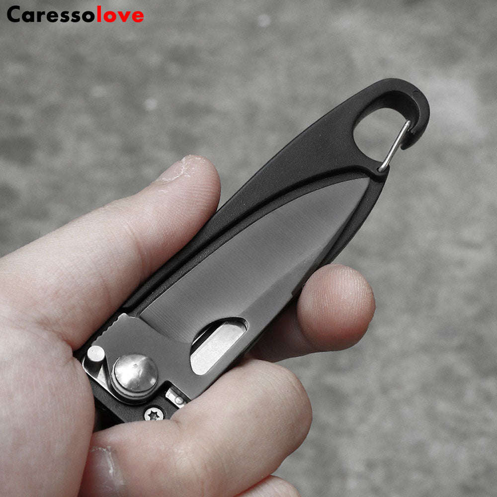 Caressolove Multifunctional Folding Pocket Knife - 7-in-1 EDC & Outdoor Multi Tool