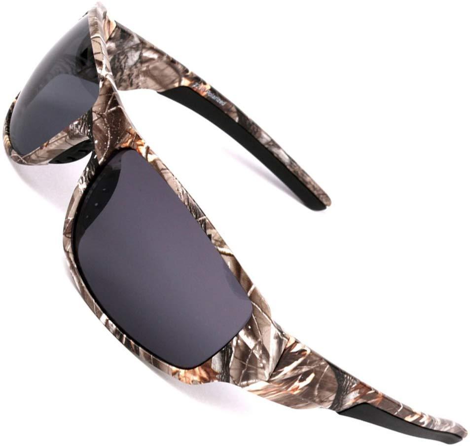 MOTELAN Polarized Outdoor Sports Sunglasses - TR90 Camo Frame for Men & Women