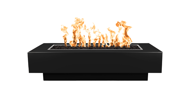 Outdoor Plus Coronado Metal Fire Pit - Modern Statement Piece for Outdoor Areas