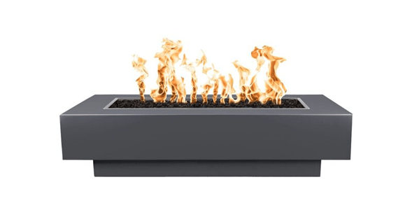 Outdoor Plus Coronado Metal Fire Pit - Modern Statement Piece for Outdoor Areas