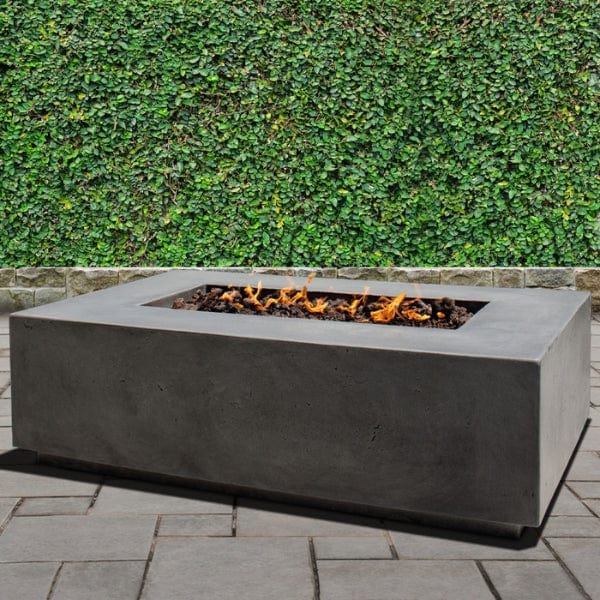 Stonelum Manhattan 01 Rectangular Concrete Fire Pit