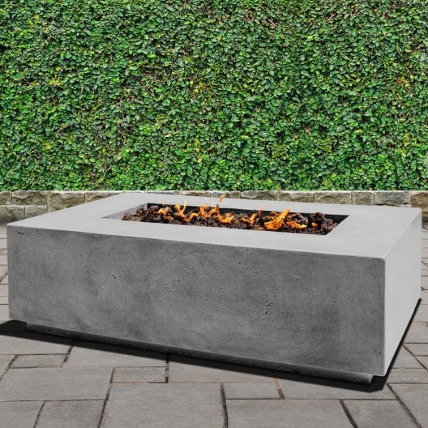Stonelum Manhattan 01 Rectangular Concrete Fire Pit