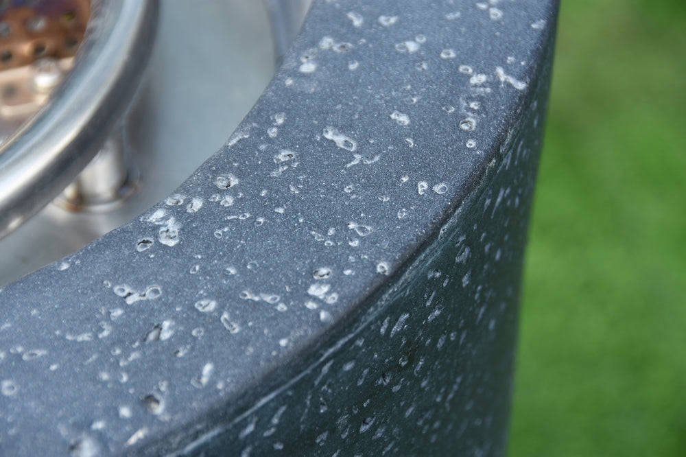 Lava Tube Outdoor Fire Pit Table - Liquid Propane