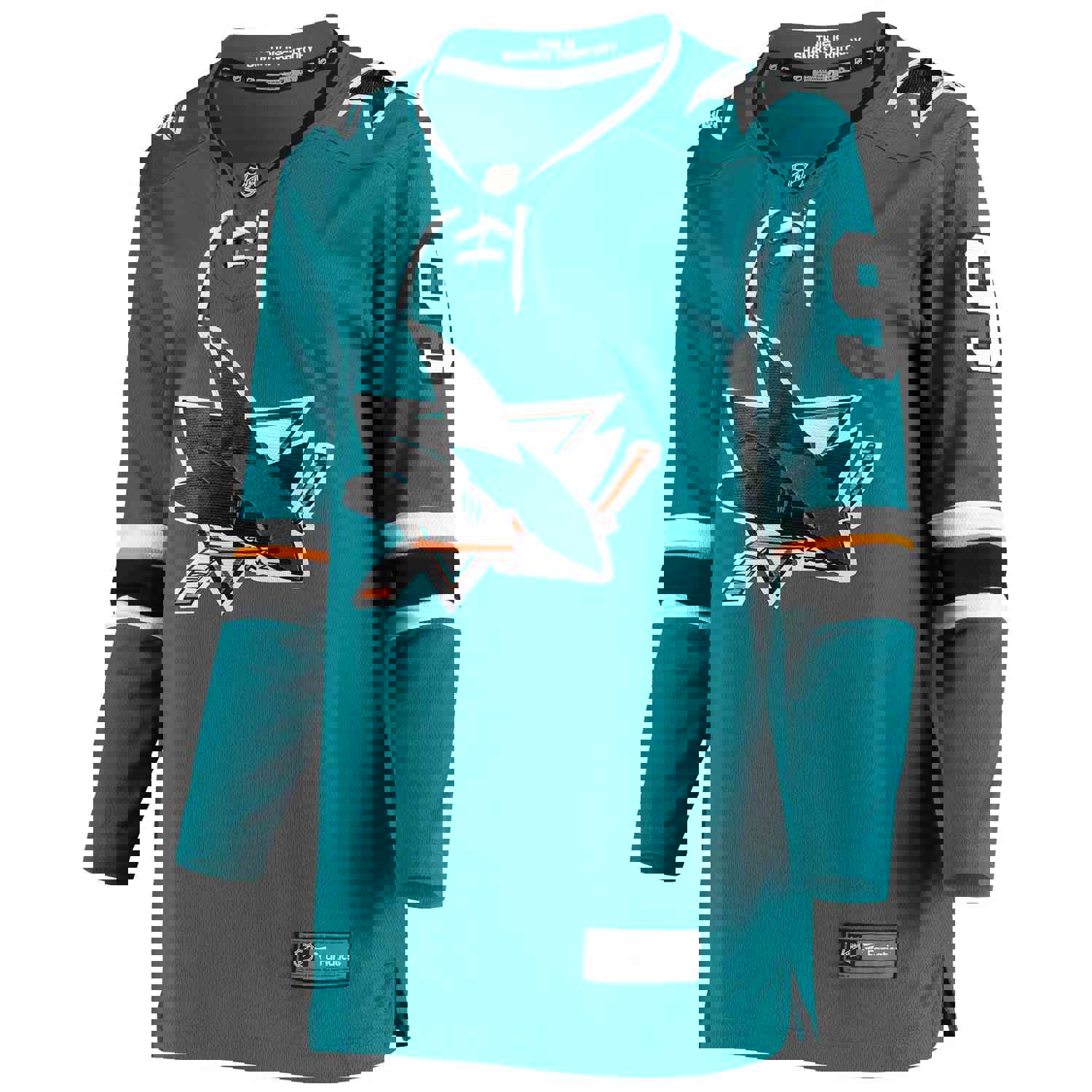 Evander Kane San Jose Sharks Fanatics Branded Women's Breakaway Home Player Jersey - Teal