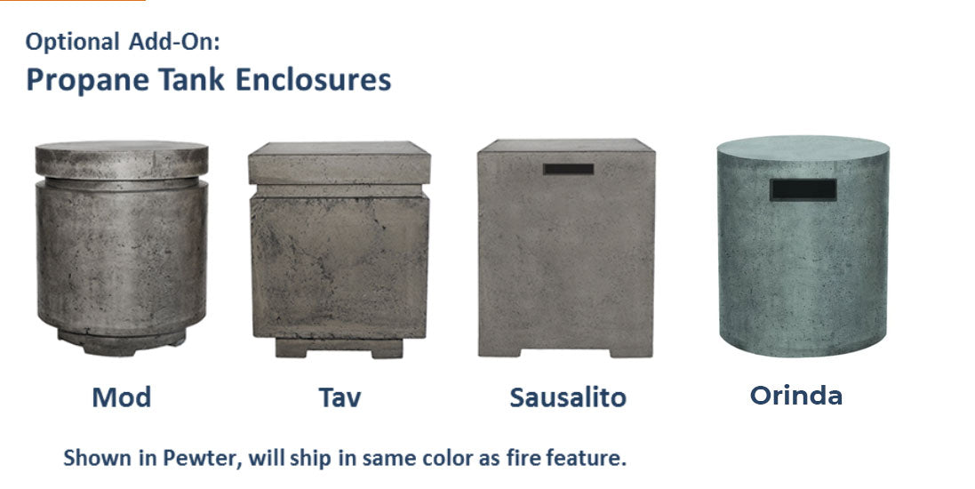 Fire & Water Bowl Sorrento 33 with Electronic Ignition - Free Cover