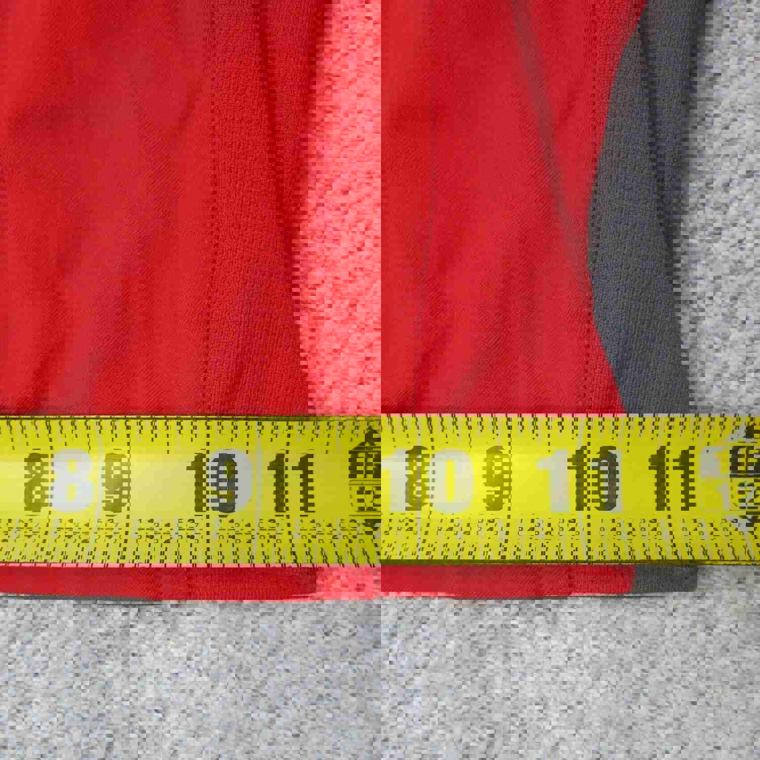 Nike Men's Medium Red Dri-FIT Activewear Shorts with Sports Logo