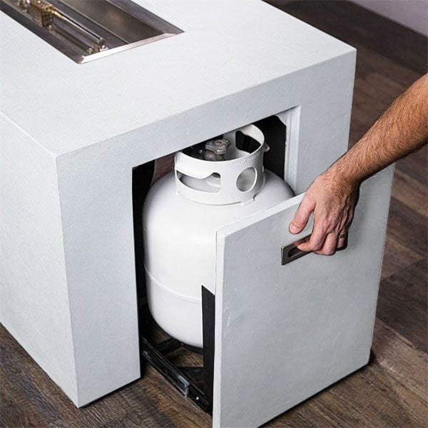 Starfire Designs Beton Rectangle Concrete LPT Fire Pit