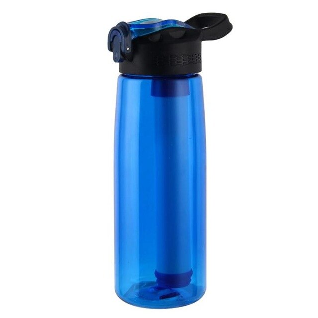Outdoor Sports Portable Water Purifier Cup - 650ml Capacity for Camping and Hiking