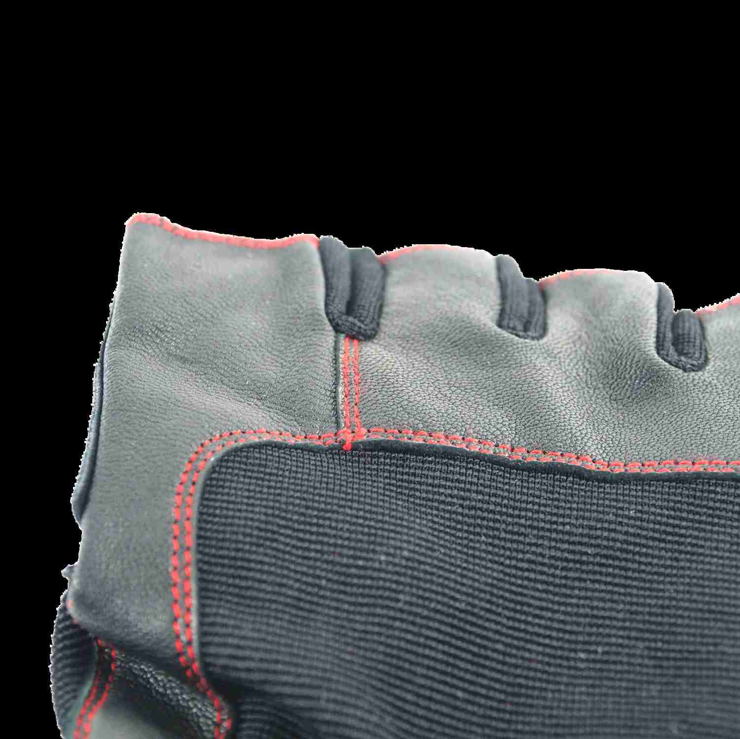 Pro Fitness Gloves with Wrist Support - L/XL - Black/Red