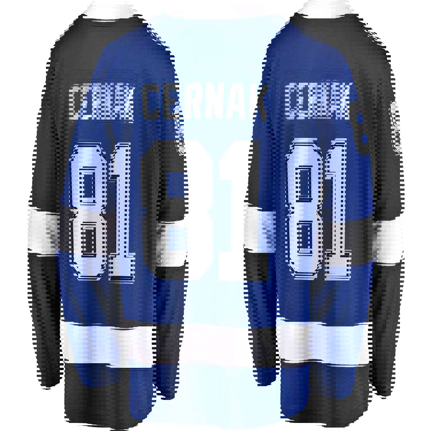 Erik Cernak Tampa Bay Lightning Fanatics Branded Home Breakaway Player Jersey - Blue