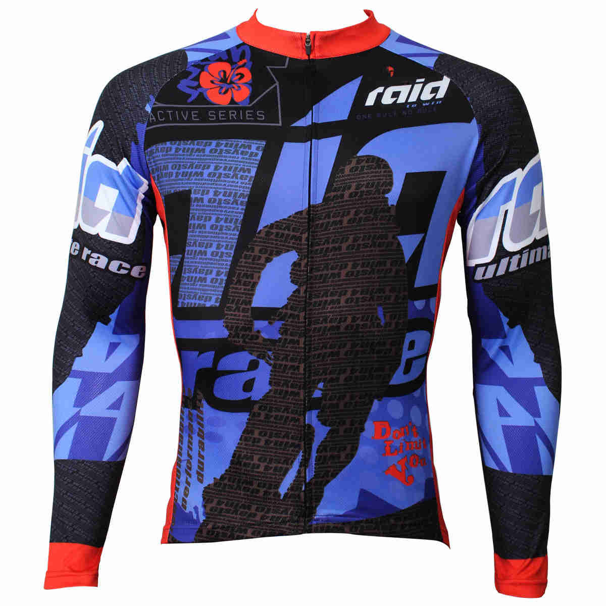 Men's Ambitious Biking Rider Racer Cycling Jersey - Quick Dry & Breathable Sportswear