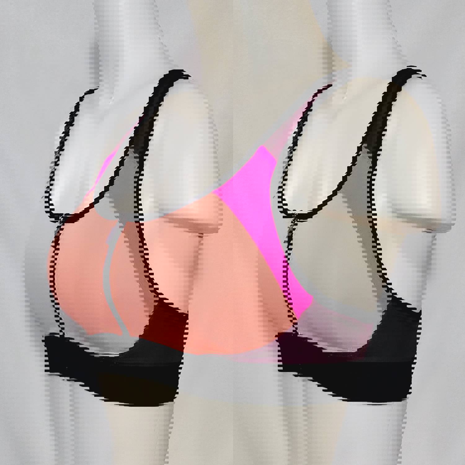 Champion N9643 Power Shape Max Zip Front Wire Free Sports Bra