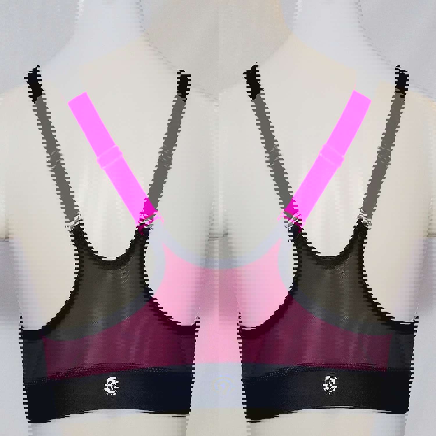 Champion N9643 Power Shape Max Zip Front Wire Free Sports Bra