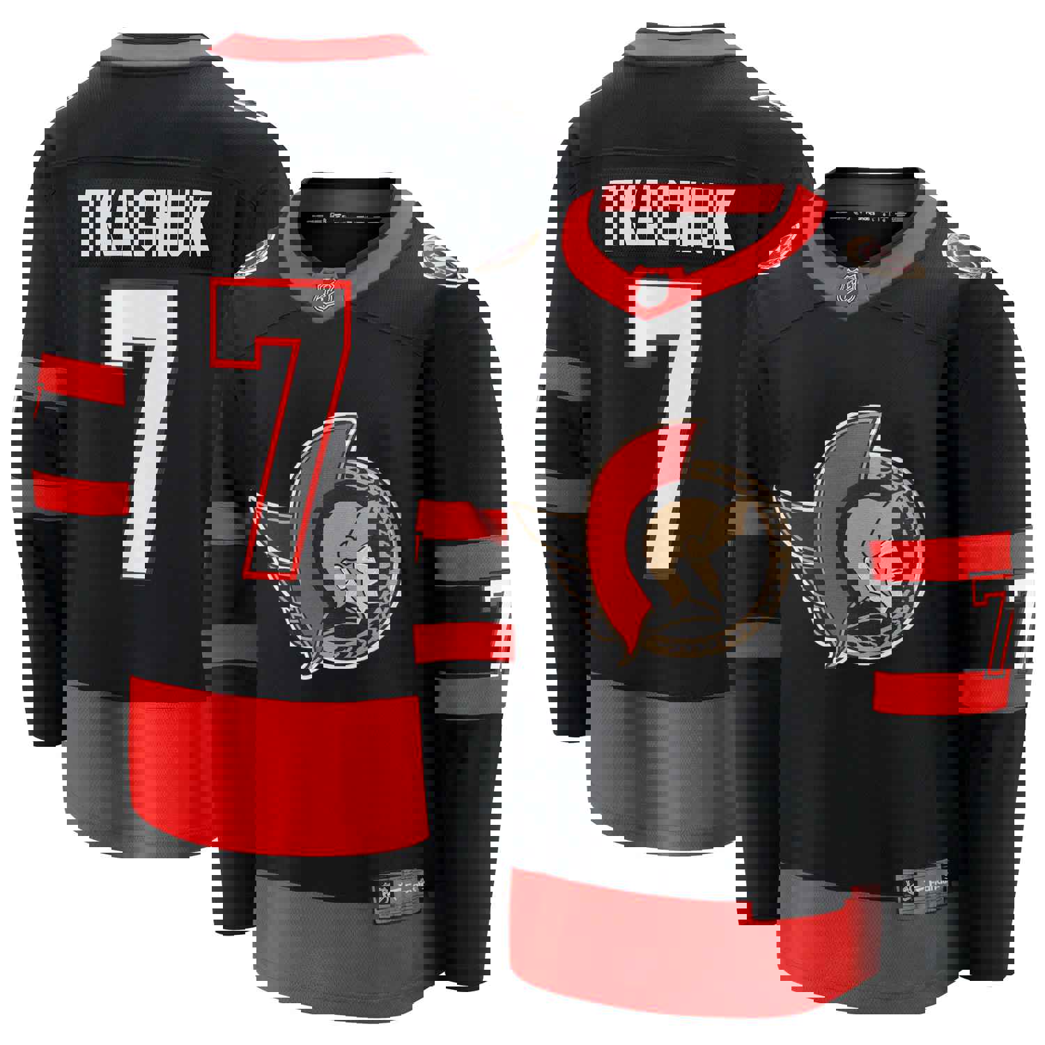 Brady Tkachuk Ottawa Senators Fanatics Branded Home Breakaway Jersey - Black