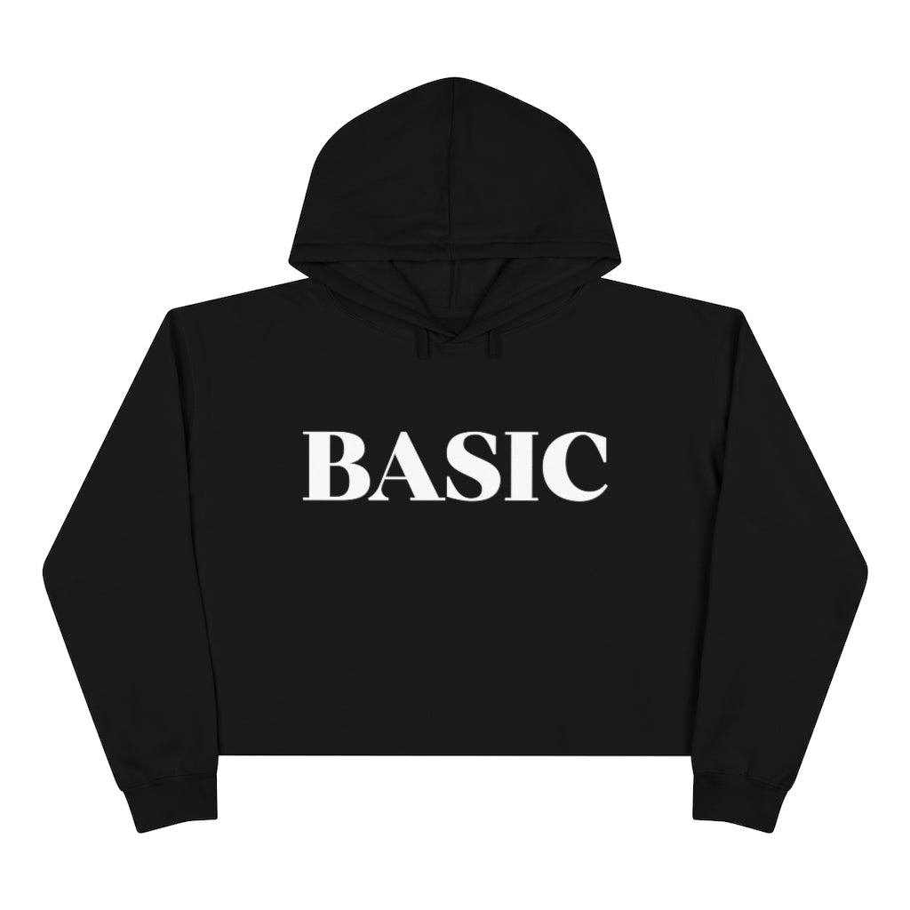 Basic Cropped Hoodie - Stylish and Comfortable