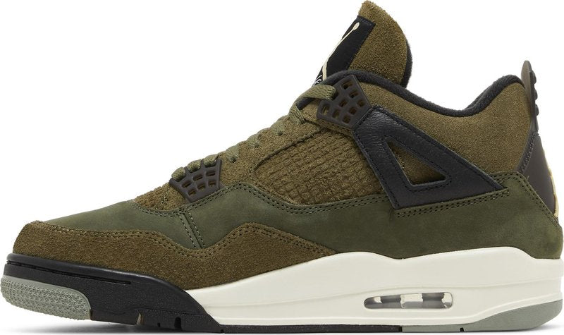 Air Jordan 4 Retro SE Craft Olive Sneakers