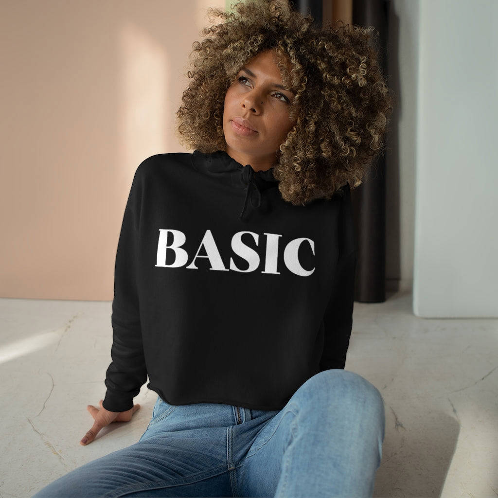 Basic Cropped Hoodie - Stylish and Comfortable
