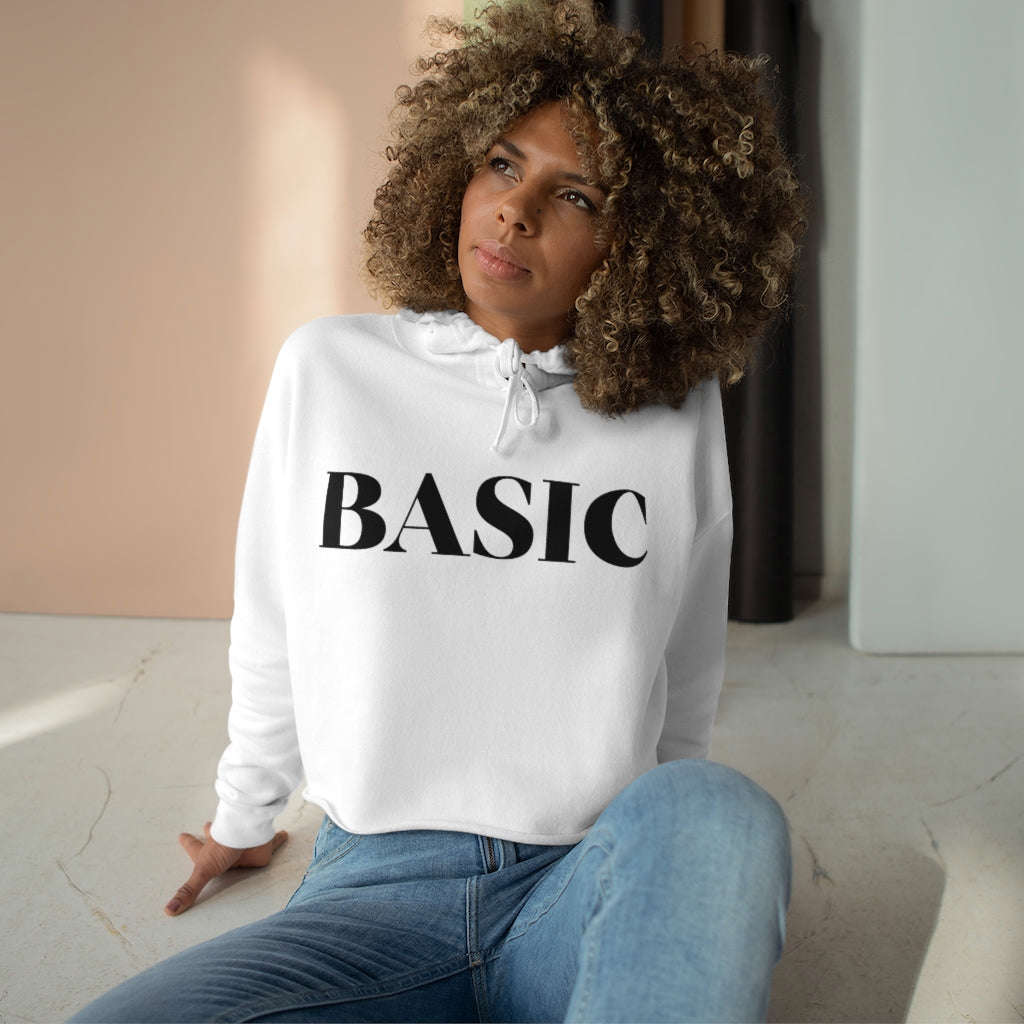 Basic Cropped Hoodie - Stylish and Comfortable