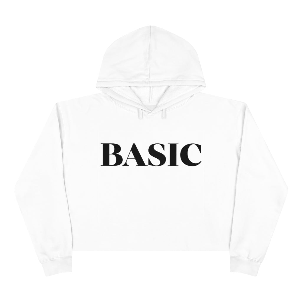 Basic Cropped Hoodie - Stylish and Comfortable