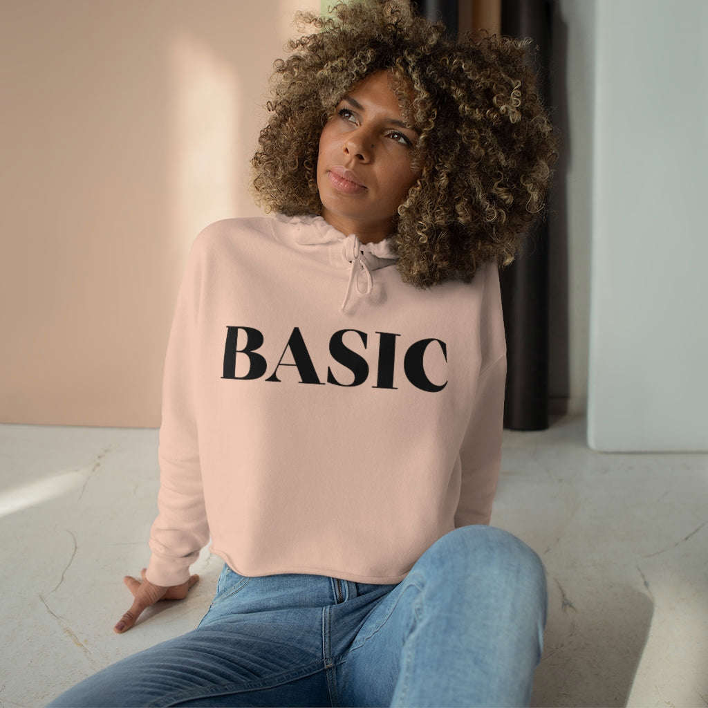 Basic Cropped Hoodie - Stylish and Comfortable