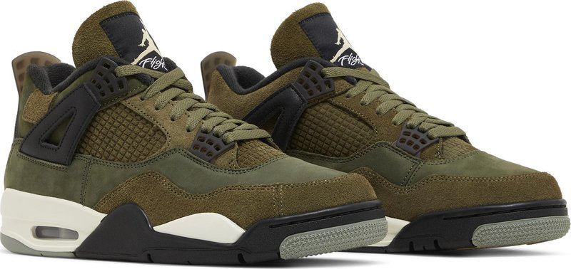 Air Jordan 4 Retro SE Craft Olive Sneakers