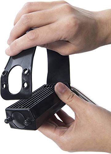 Vaunn Medical Folding Pedal Exerciser with Electronic Display for Legs and Arms Workout