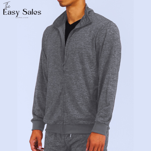 Elegant Marbled Lightweight Active Jacket for Fitness Enthusiasts